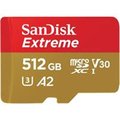 Wdt WDT SDSQXA1-512G-AN6MA 512 GB SanDisk Extreme UHS-I microSDXC Memory Card with SD Adapter SDSQXA1-512G-AN6MA